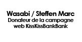 Donateur de la campagne web KissKissBankBank